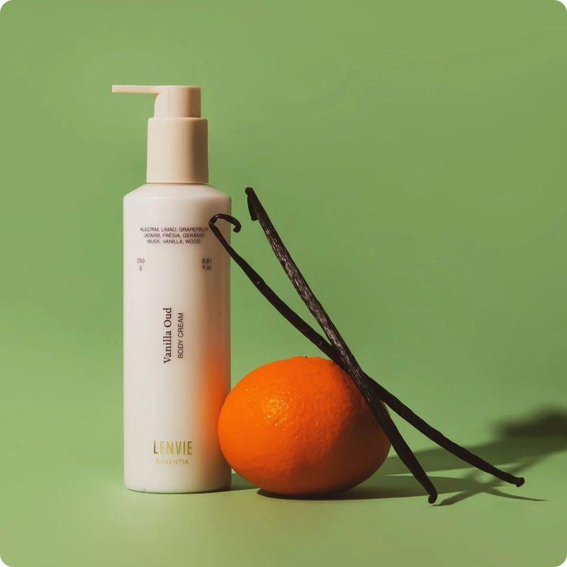 Body Cream Vanilla Oud 250g Essentia Lenvie