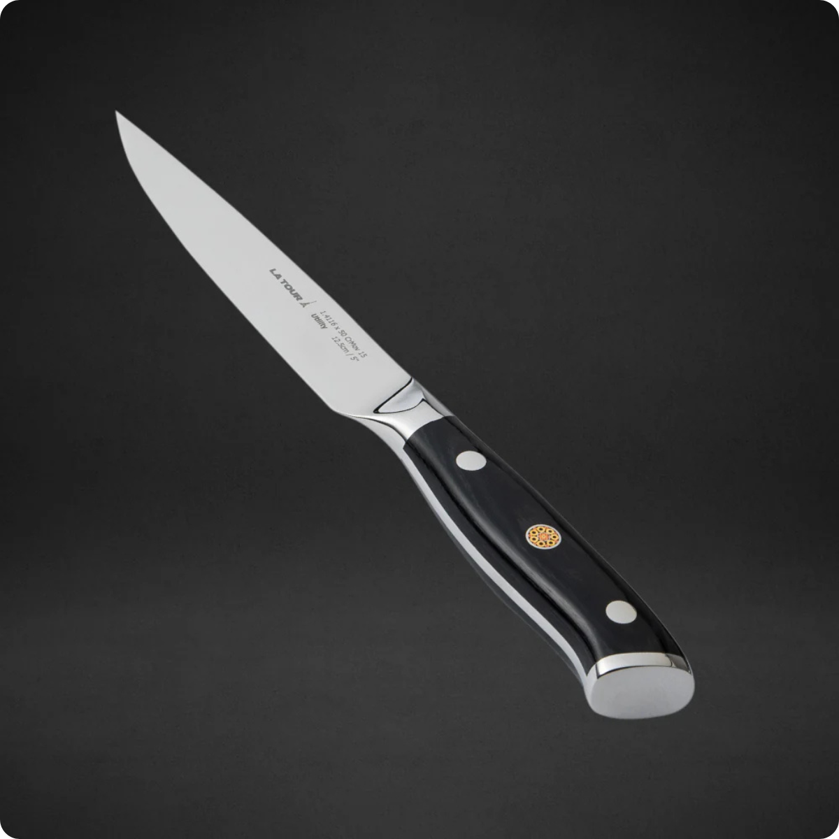 0000000000ks3 jogo de facas la tour com cabo rigido nakiri santoku e utility laguiole la tour utility