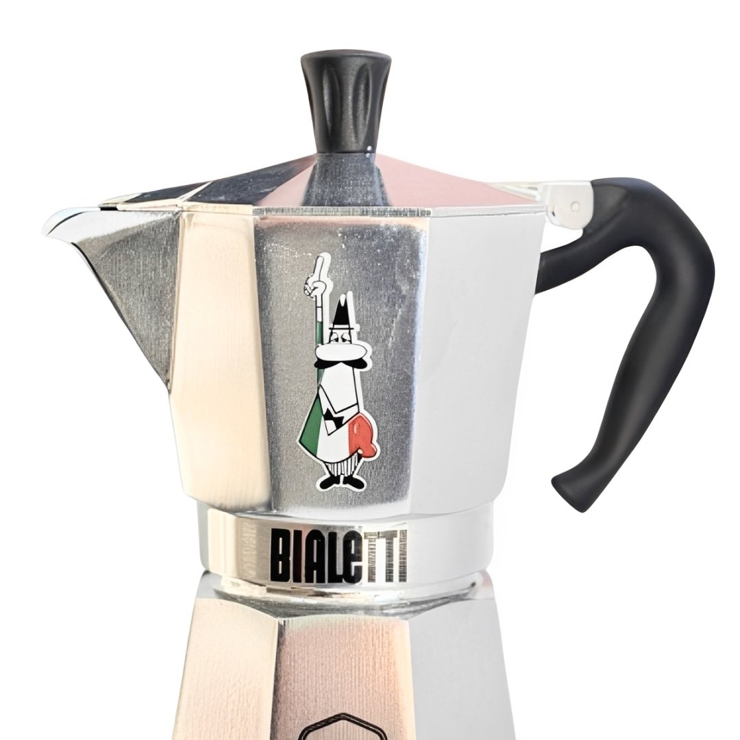 10010924 cafeteira para 6 xicaras cinza moka express omino bialetti deperto