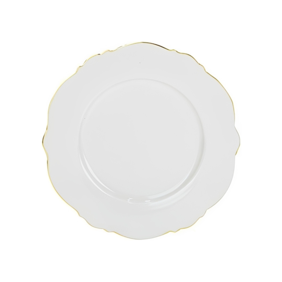 31938 prato para sobremesa em new bone china com filado dourado royal classic l hermitage