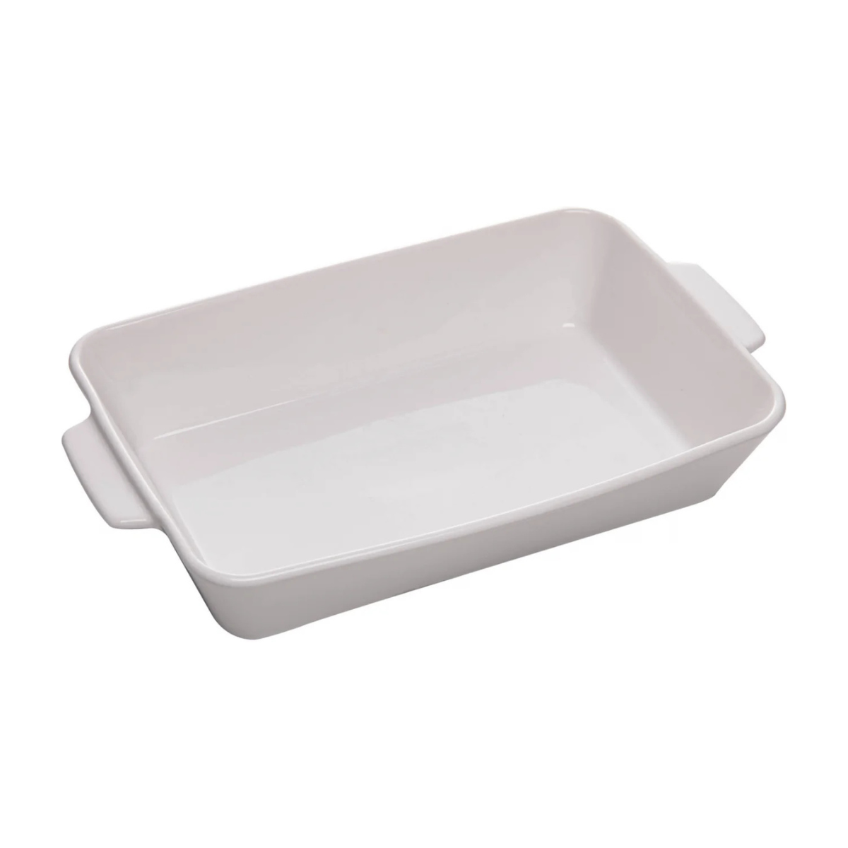 221116 conjunto de 3 refratarios com alca em porcelana branco basic lyor unitario
