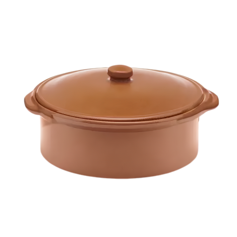 cacarola para feijoada em ceramica 28 cm 3 3 l com tampa oxford