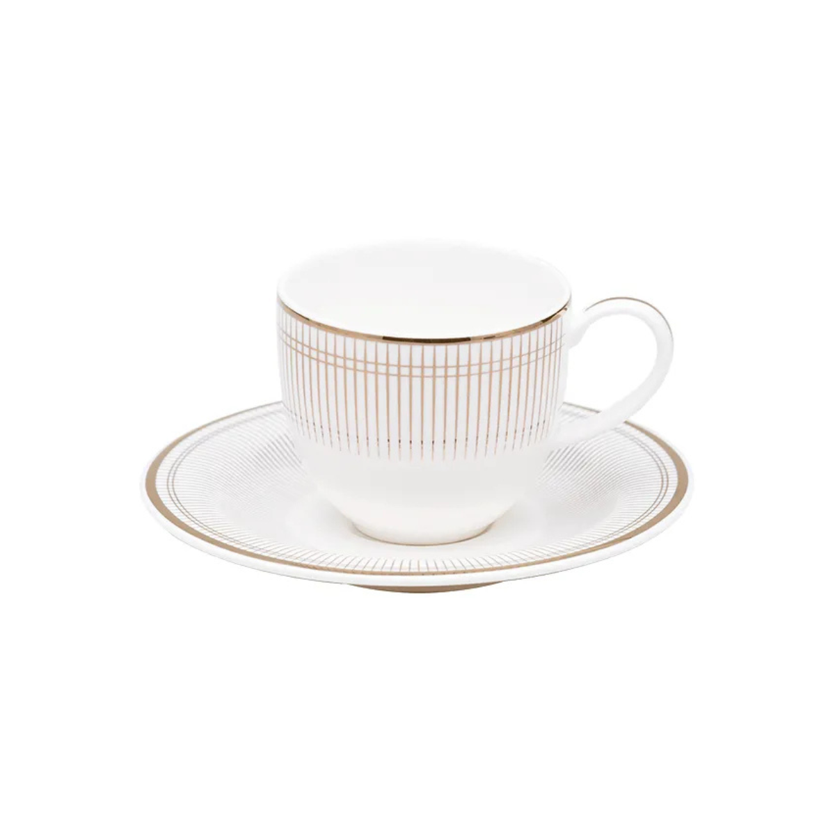 162623 jogo de 4 xicaras para de cafezinho com pires 110ml harmonia strauss unitario