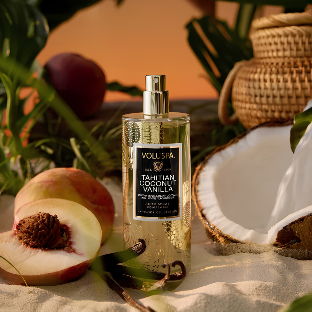 spray de ambiente tahitian coconut vanilla 100 ml voluspa 3