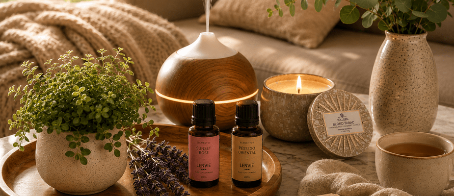Aromaterapia em casa: Qual o Melhor Aroma Para Cada Momento do Seu Dia?