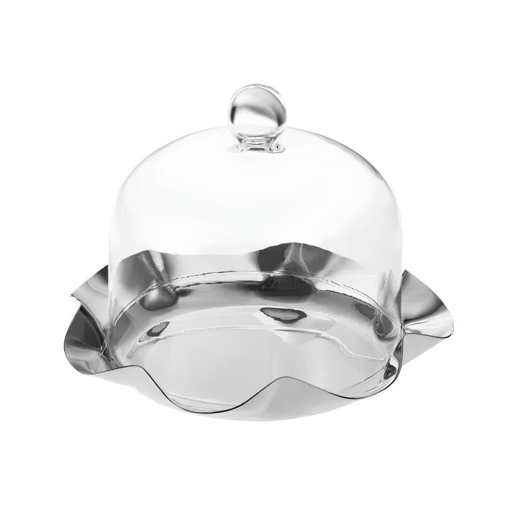 boleira media fiori inox riva