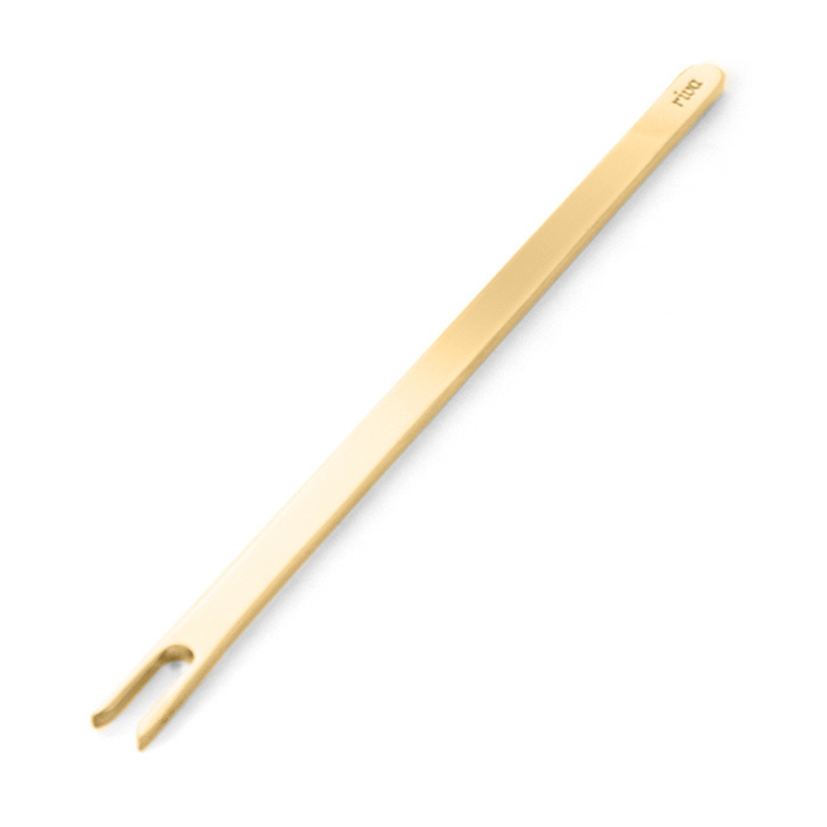 go0062 jogo com 6 espetinhos inox revestido em ouro 24k bella riva unitario