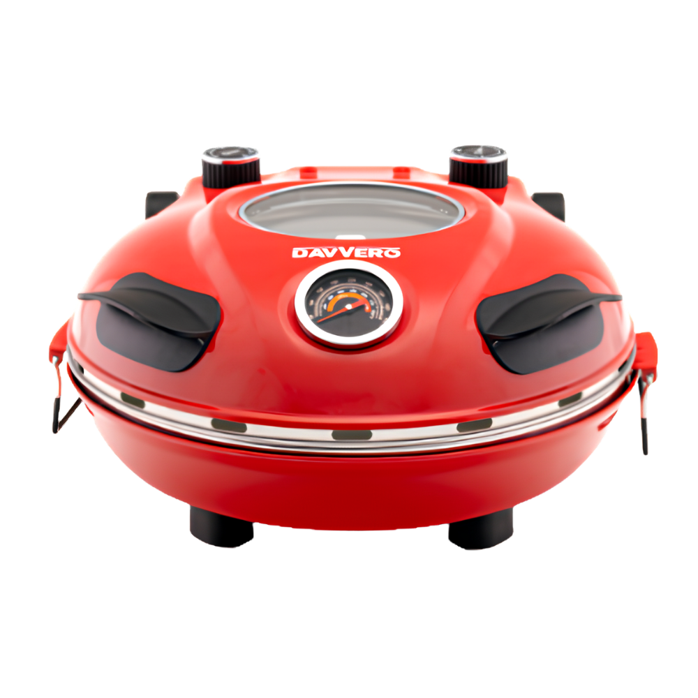 forno para pizza vermelho 220v davvero labravia