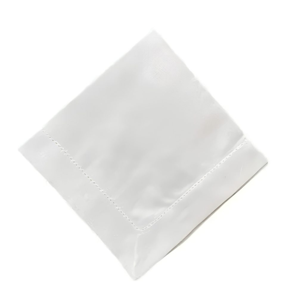 guardanapo branco ponto ajour suva