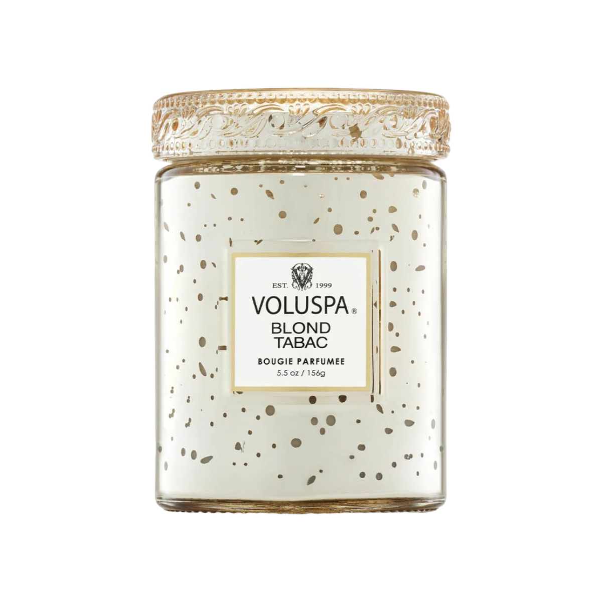 6879 mini vela em pote de vidro 50h blond tabac voluspa