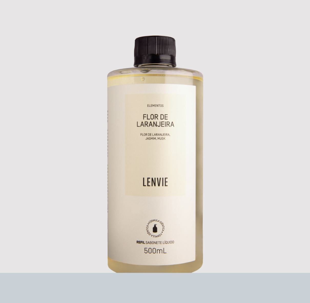 refil sabonete liquido flor de laranjeira lenvie