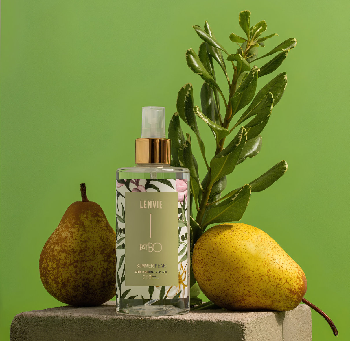 agua perfumada splash summer pear 250ml 106071250 lenvie 4